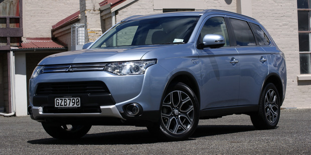Security experts have found a flaw in the Wi-Fi network of the Mitsubishi Outlander PHEV (Plug-in Hybrid Vehicle). Photo / Supplied