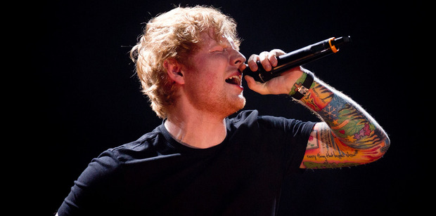 Ed Sheeran is being sued over his 2014 single Photograph, Martin is not involved. Photo / Dead Purcell