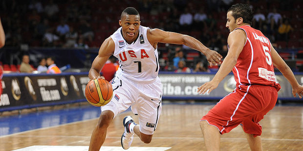NBA star Russell Westbrook will not represent Team USA at the Rio Olympics. Photo / Getty
