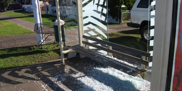 Adshel says it has come to accept the around $350 repair bill every time the glass is smashed at one of its bus stops as an "inevitable cost" of its business.