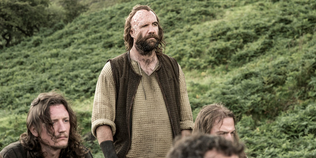 The Hound is back from the dead on Game of Thrones.