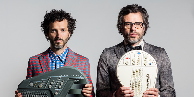 Flight of the Conchords' Bret McKenzie and Jemaine Clement. (Supplied)
