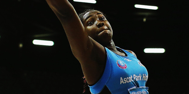 haniele Fowler-Reid's shooting stats of 64 from 66 was just short of her league record. Photo / Getty