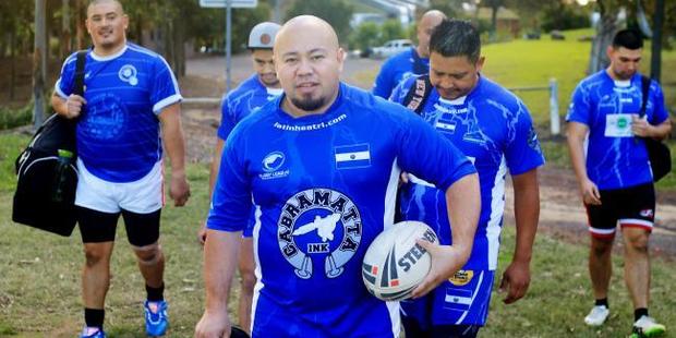 Fredy Arteaga-Figueroa is El Salvador's captain-coach. Photo / Mark Evans, News Corp Australia
