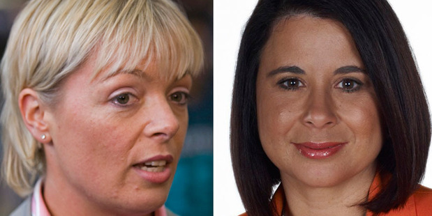 Sia Aston, a former 3 News reporter, was detained and sent back from Fiji while on a reporting a visit in 2009, while One News reporter Barbara Dreaver, right, is still banned.