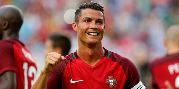 Cristiano Ronaldo in action for Portugal against Estonia earlier this week. Photo / Getty Images