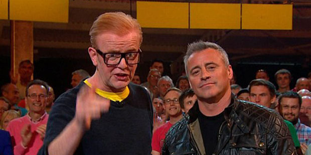 Not funny enough? Top Gear hosts Chris Evans and Matt LeBlanc. Photo / BBC
