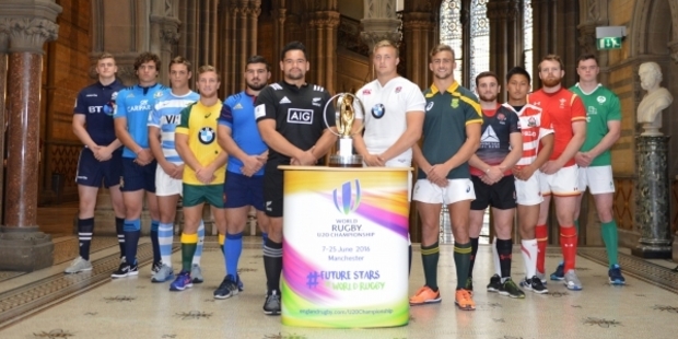 World U20 Championship launch in Manchester, England.