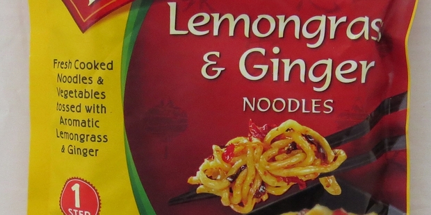 Tasty Bite Lemongrass & Ginger Noodles. Photo / Supplied