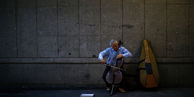Madrid is a wonderful place for people-watching. Picture / AP