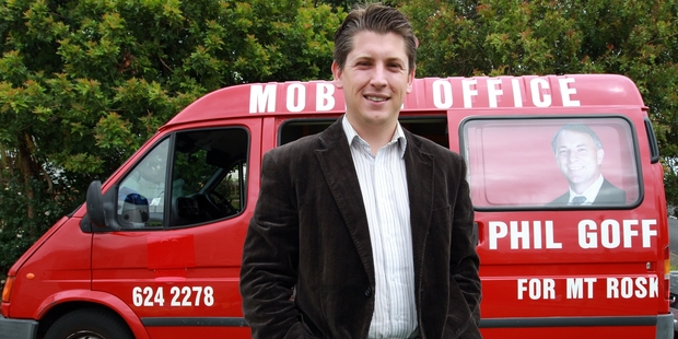 New Mt Roskill Labour candidate Michael Wood is Phil Goff's electorate chairman and was given the mayoral candidate's endorsement early on. Photo / Doug Sherring