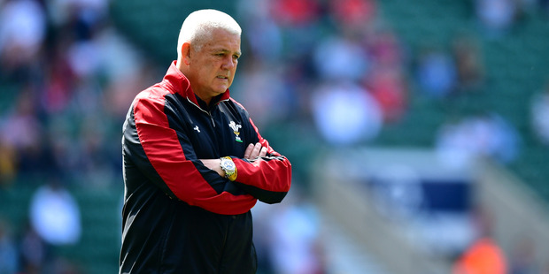 Wales head coach Warren Gatland. Photo / Getty Images