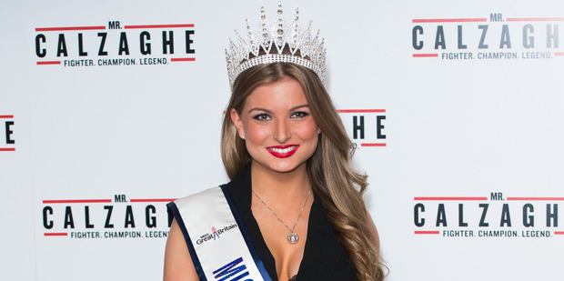 Miss Great Britain Zara Holland. Photo / Getty Images