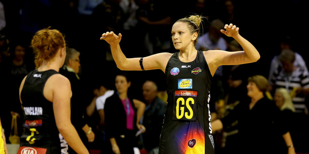 Jo Harten of the Waikato Bay of Plenty Magic. Photo / Getty Images