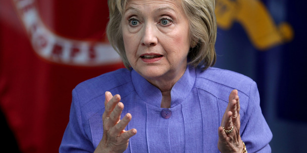 Hatred of Hillary Clinton is in the air at Trump rallies. Photo / Getty Images