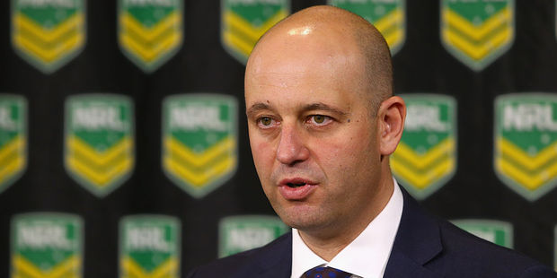 NRL CEO Todd Greenberg. Photo / Getty Images