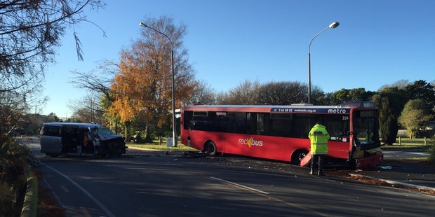 Police at the scene of the crash. Photo / Kurt Bayer