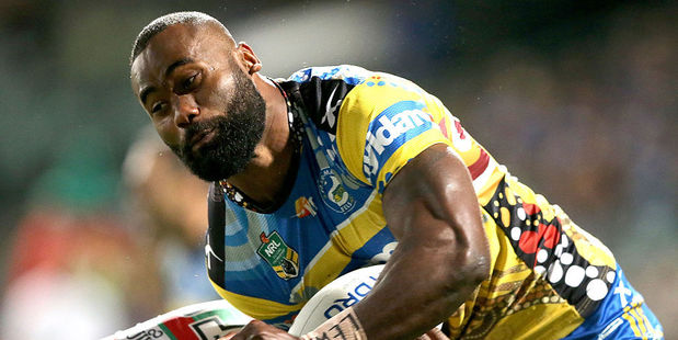 Eels wing Semi Radradra. Photo / Getty Images