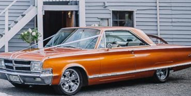 The distinctive 1965 Chrysler 300C, registration DSA652, was stolen overnight and is one of only 10 in New Zealand. Photo / David Le