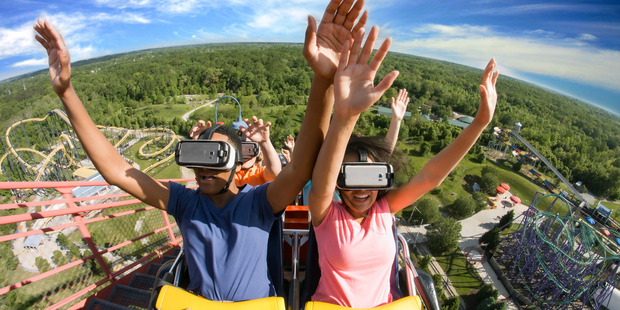 Six Flags has several virtual reality coasters opening in parks across the US this year.