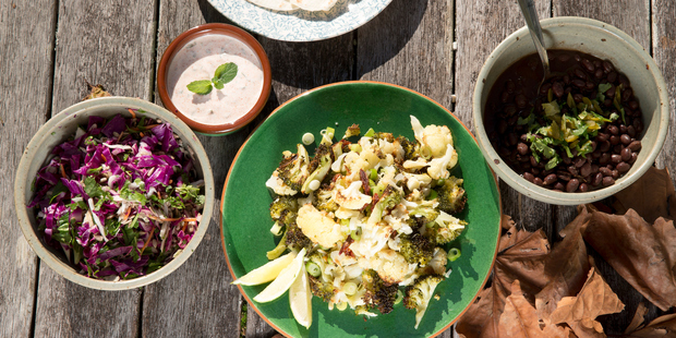 Delaney's Mexican spread. Photo / Michael Craig