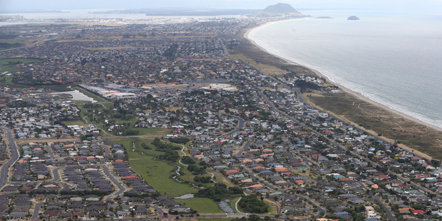 Eastern Bay of Plenty house prices continue their uphill climb in May 2016, with median house prices in the Mount and Papamoa (pictured) reaching $634,000. Photo/file