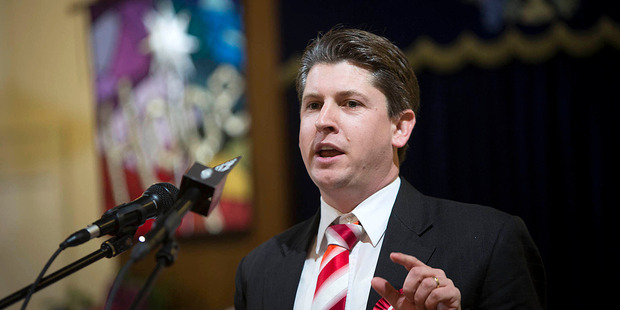 The selection of Michael Wood (pictured) was held early because of a possible by-election if Mr Goff wins the Auckland Mayoralty in October. Photo / Chris Loufte
