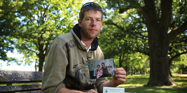 Glenn Prattley, with the only family photograph of his partner Kelsey Moore and their daughter Taneysha Prattley-Moore after her birth in January 2011, has been sentenced to intensive supervision.