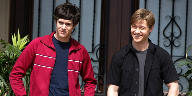 A scene from the TV show, The O.C.