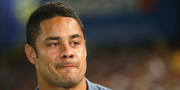 Former Eels player and San Fransico 49ers NFL player Jarryd Hayne. Photo / Getty Images.