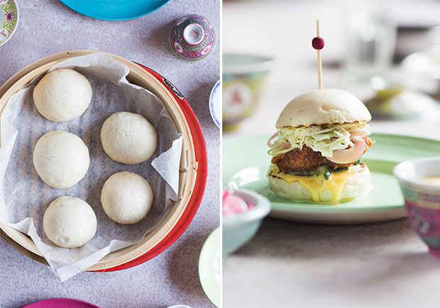 Making bao buns. Photo / Bite magazine