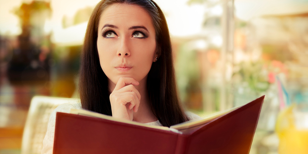 Treat the menu with respect, as a document designed to persuade as much as to inform. Photo / iStock