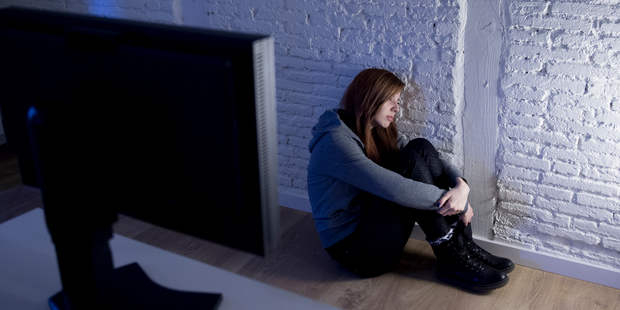 Latest research shows a quarter of teens between the ages of 12 and 17 have suffered online abuse. Photo / iStock
