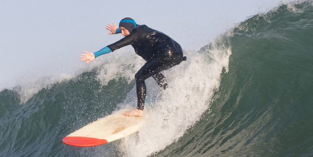 Easkey Britton, a female surfer from Ireland, played a key role in Surfing's development in Iran
Photo / ISAFn - I.R. Iran Surfing Association