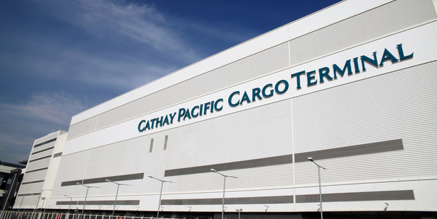 Cathay Pacific Cargo Terminal at Hong Kong International Airport.