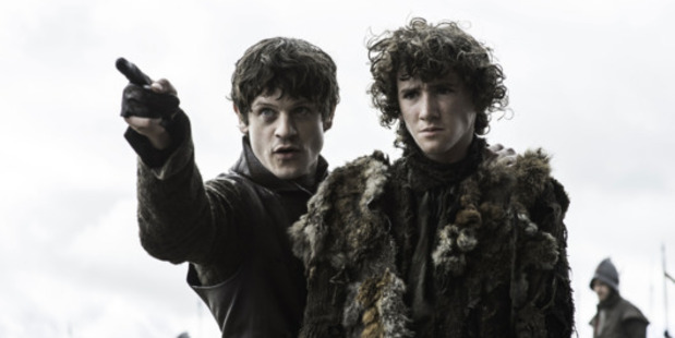 Series villain Ramsay Bolton plays games with the Starks. Photo / HBO