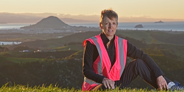 Breast Cancer Support Services Tauranga Trust manager Helen Alice says the Papamoa Hills Night Walk has become so popular, this year's two events were sellouts.PHOTO/GEORGE NOVAK