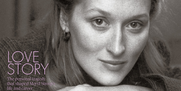 Meryl Streep on the cover of tomorrow's Canvas magazine.