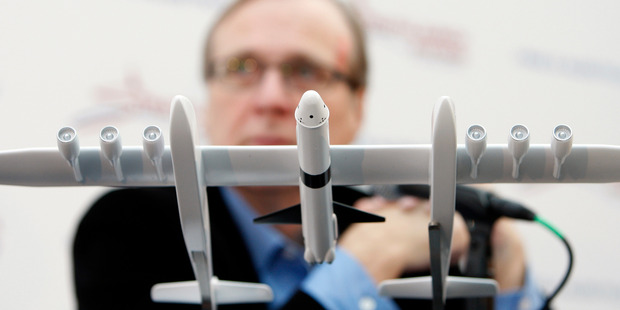 Microsoft co-founder Paul Allen said Stratolaunch Systems will bring 'airport-like operations' to space flights, including eventual human missions. Photo / Getty Images