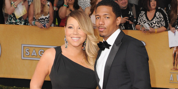 Mariah Carey with Nick Cannon. Photo / Getty Images