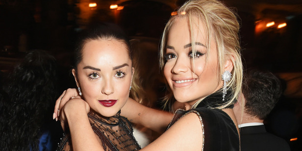 Rita Ora with her sister Elena. Photo / Getty Images