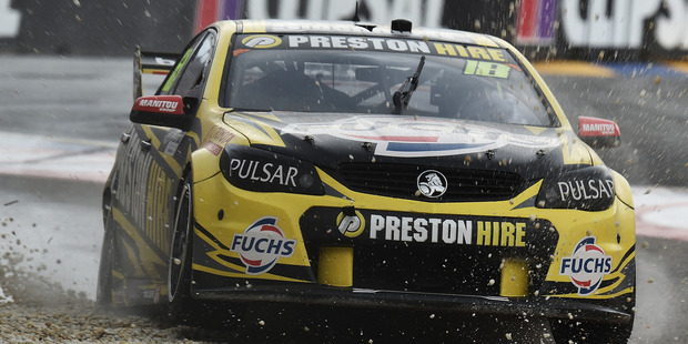 Lee Holdsworth during the V8 Supercars Clipsal 500. Photo / Getty Images
