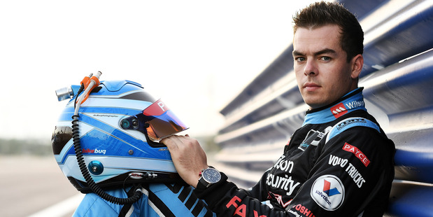 Scott McLaughlin poses for a photo prior to the V8 Supercars Darwin Triple Crown. Photo / Getty Images
