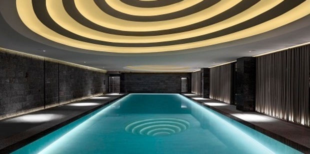 Anyone for a swim? The pool at The Temple House. Photo / The Temple House