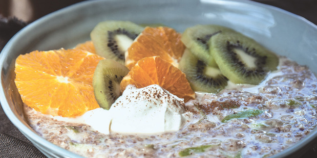 Overnight chia nut pudding. Photo / Annabel Langbein Media