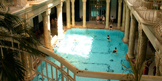 The beautiful Gellert Spa. Photo / Sandra Cohen-Rose and Colin Rose