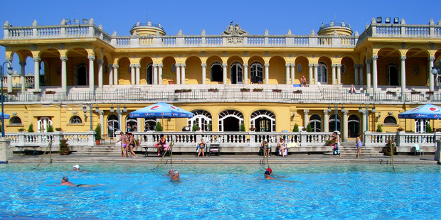 The Szechenyi Bath and Spa in Budapest. Photo / Flickr/hillman54