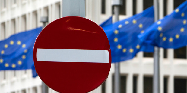 The final vote went 52 per cent in favour of leaving the EU after a membership of 43 years. Photo / AP
