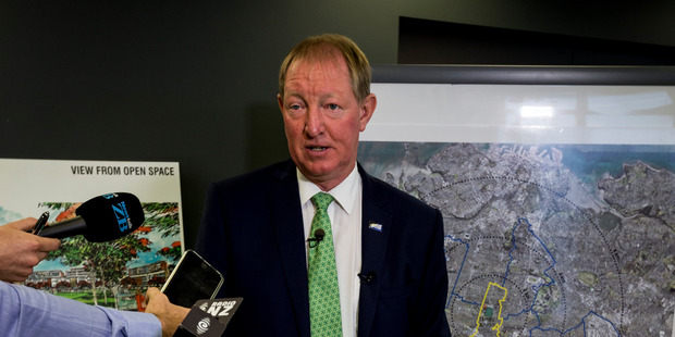 Housing minister Nick Smith is looking at how to enable private developers to take care of infrastructure that usually falls to councils. Photo / File