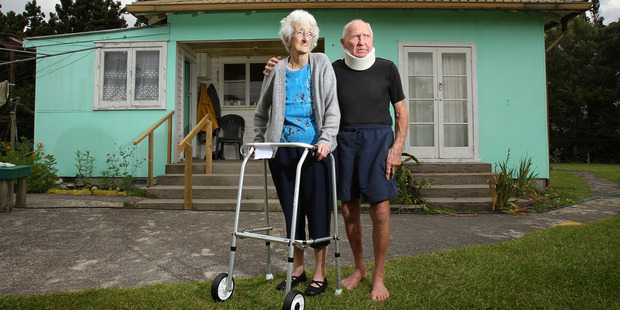 Inez and Harry Johns were seriously injured in a crash and say they take their lives into their own hands every time they go out.